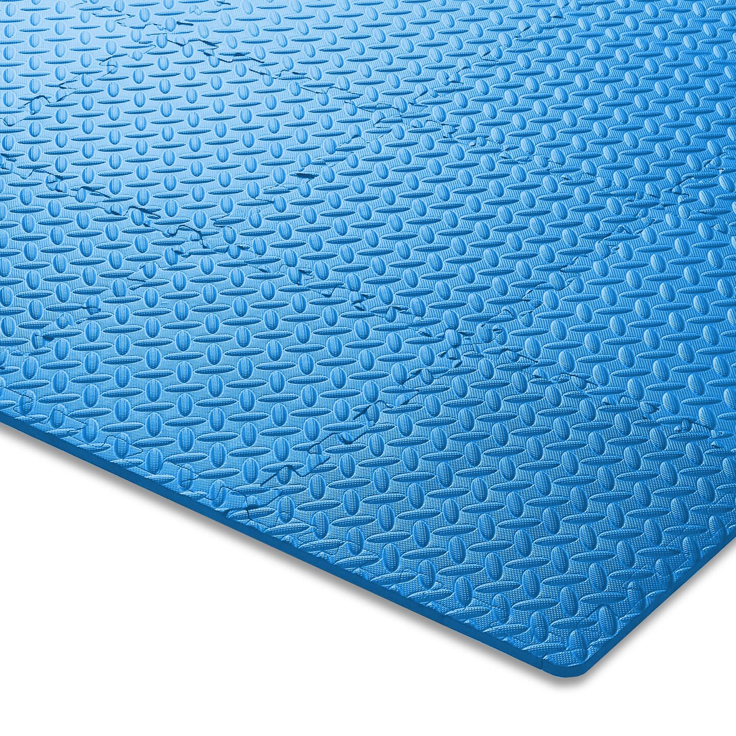 Exercise Flooring Mats - Foam Rubber Interlocking Puzzle Tiles 12 - 120 SQFT