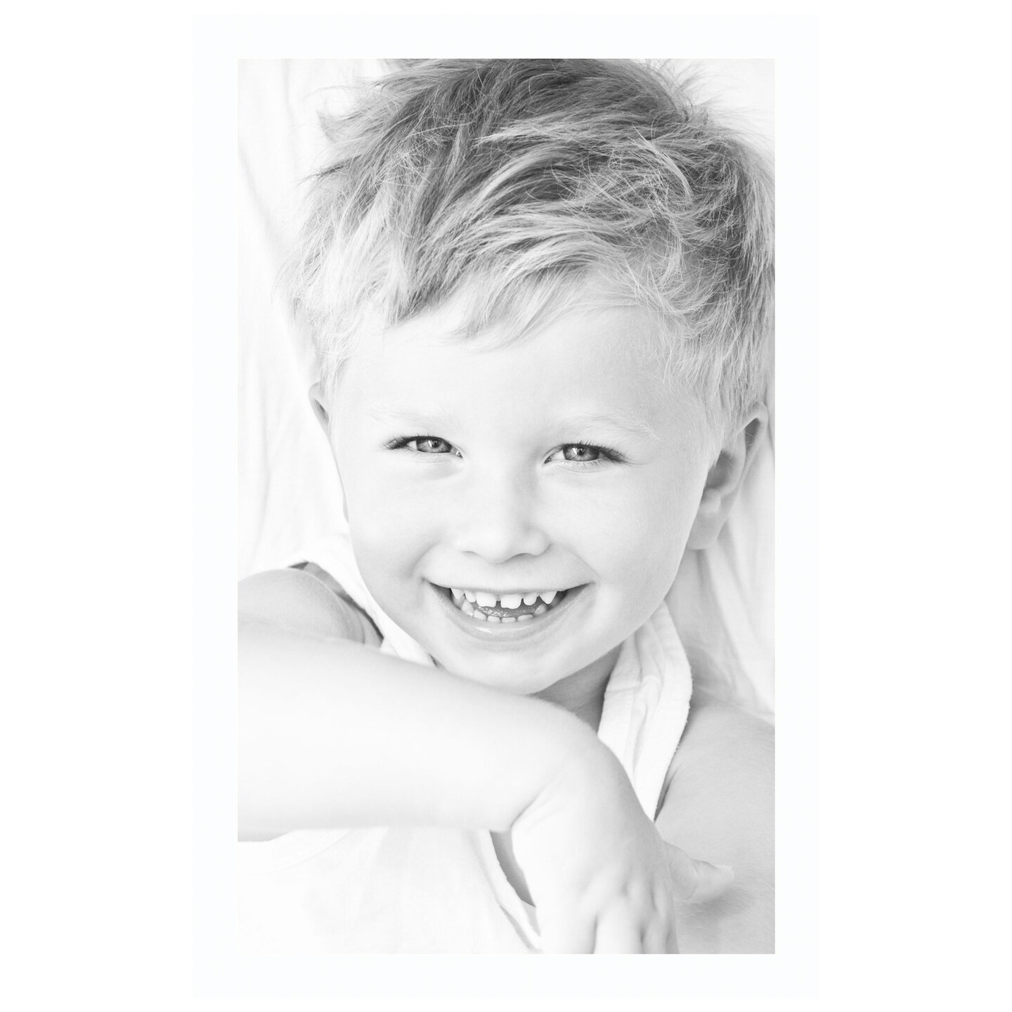 Custom Super White Mat, Available in Image Sizes 4x4&#x22; to 20x32&#x22;, Outside Size is 4&#x22; Larger Than Image Size