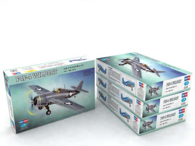 HobbyBoss  1/48 F4F-4 WILDCAT       FIGHTER Plastic Model