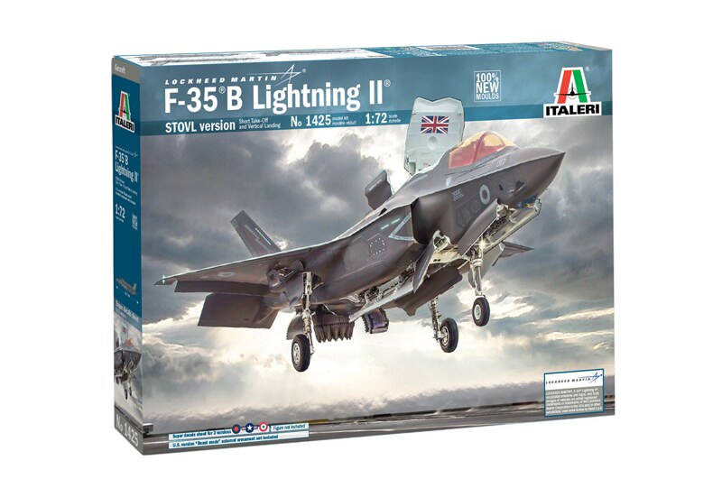 Italeri  1/72 F-35B LIGHTNING II V/STOL VERSION Plastic Model