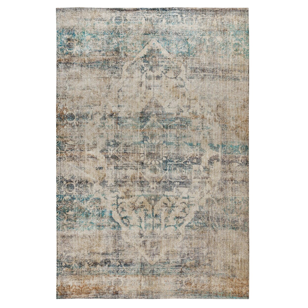 Flash Furniture 5 x 7 Multicolor Area Rug
