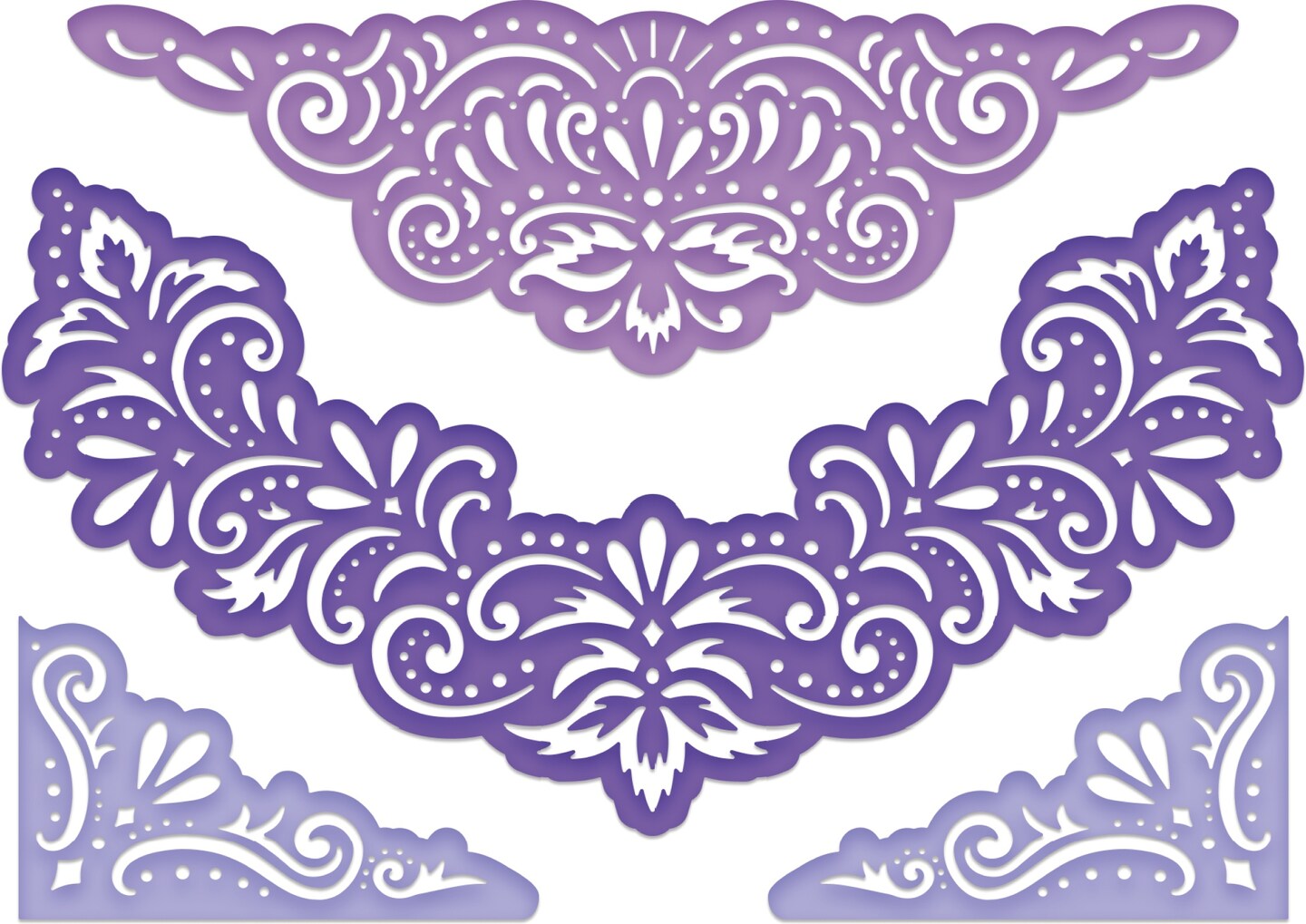 Heartfelt Creations Cut &#x26; Emboss Dies-Elegant Pocket Accents