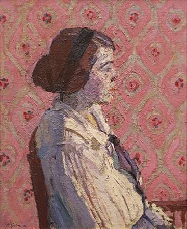 A Portrait In Profile Poster Print by Harold Gilman - Item # VARPDX264924