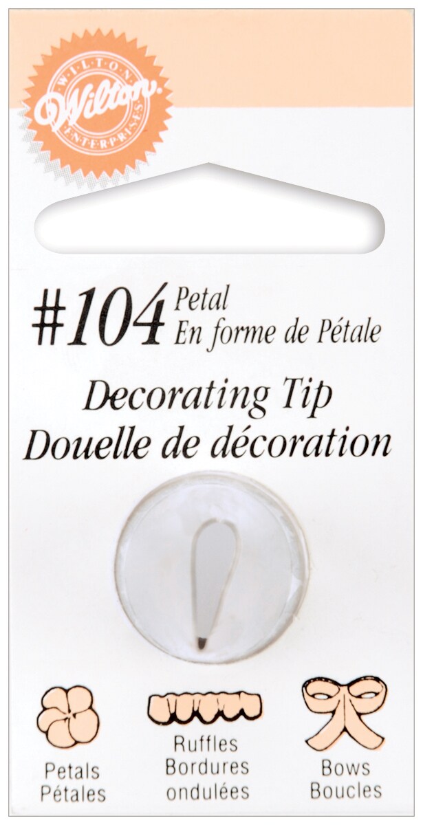 Wilton Decorating Tip-#104 Petal