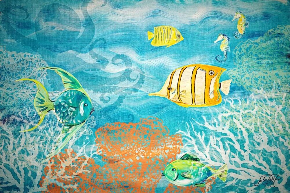 Under the Sea Poster Print by Julie DeRice - Item # VARPDX10696