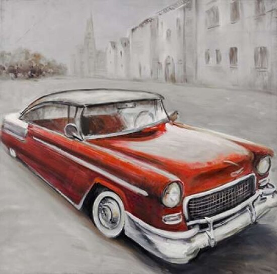 Vintage Classic Car Poster Print by Atelier B Art Studio - Item # VARPDXBEGTRA33