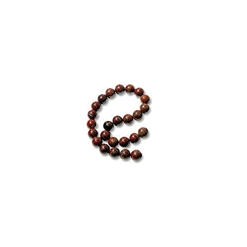 Poppy Jasper Round Beads 8mm (16&#x22; Strand)
