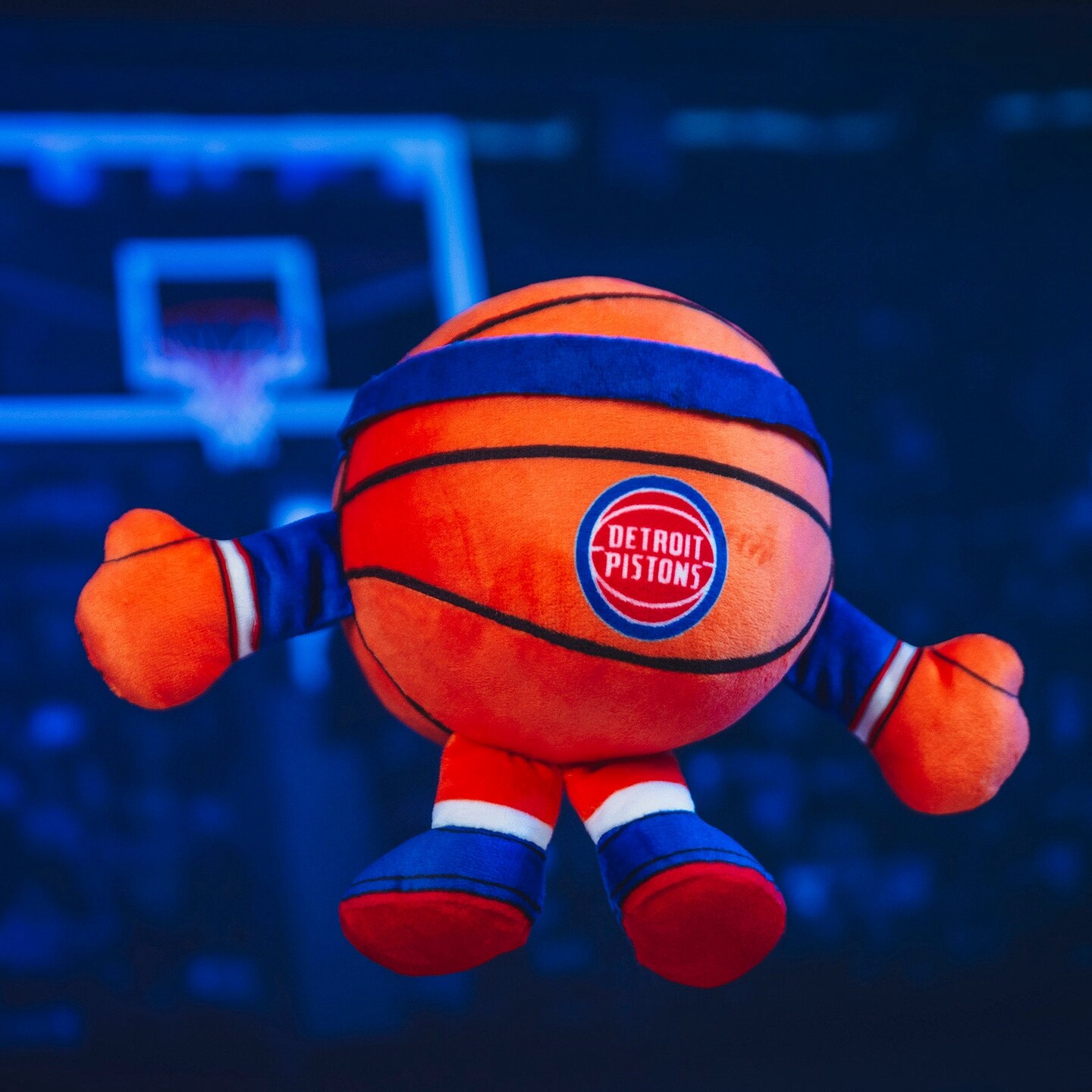 Bleacher Creatures Detroit Pistons 8&#x22; Kuricha Basketball Sitting Plush