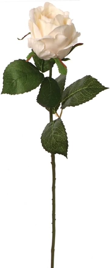 48-Pack: Rose Bud Stem with Realistic Silk Foliage by Floral Home&#xAE;