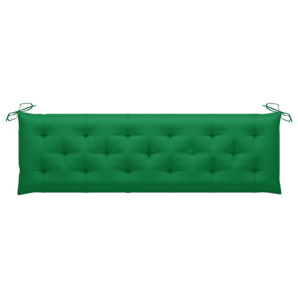 Garden Bench Cushion Green 70.9"x19.7"x2.8" Fabric Michaels