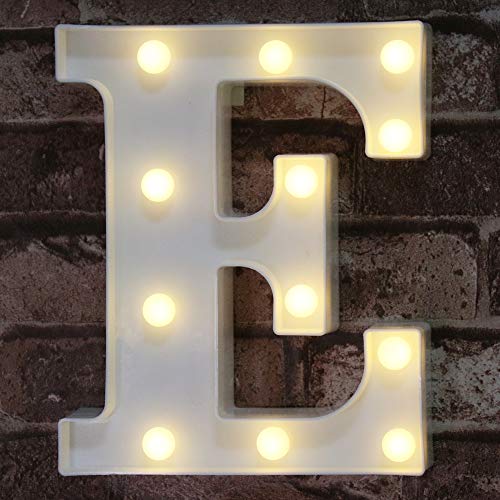 Lettres Lumineuses RGB à LED - Alimentation Sur Piles - Télécommande - Pour Décoration Fête, Anniversaire, Mariage