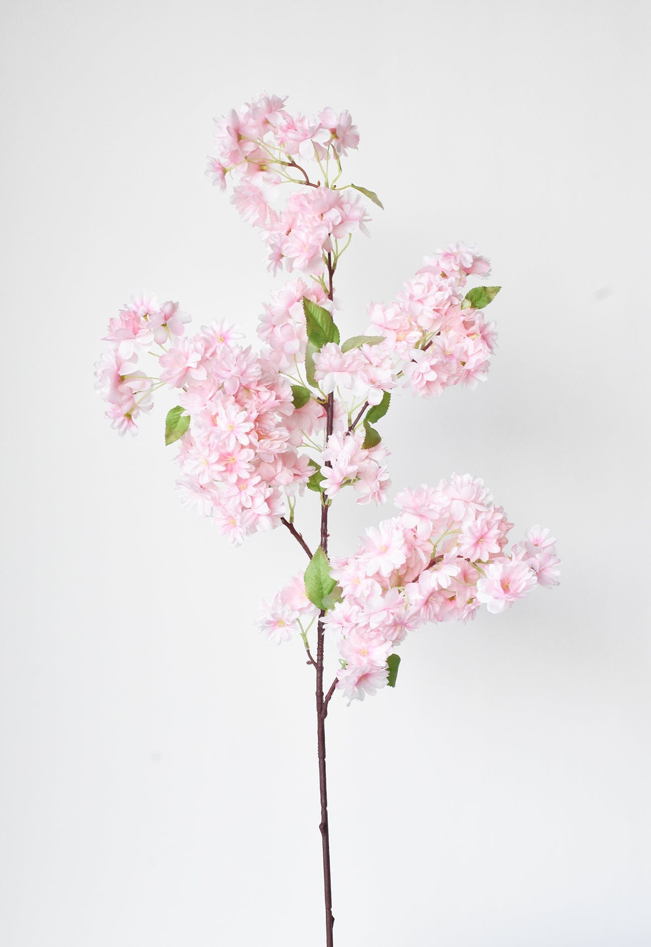 40&#x22; Faux Cherry Blossom Branch Stem Pink