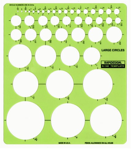 Rapidesign Template Large Circles | Michaels