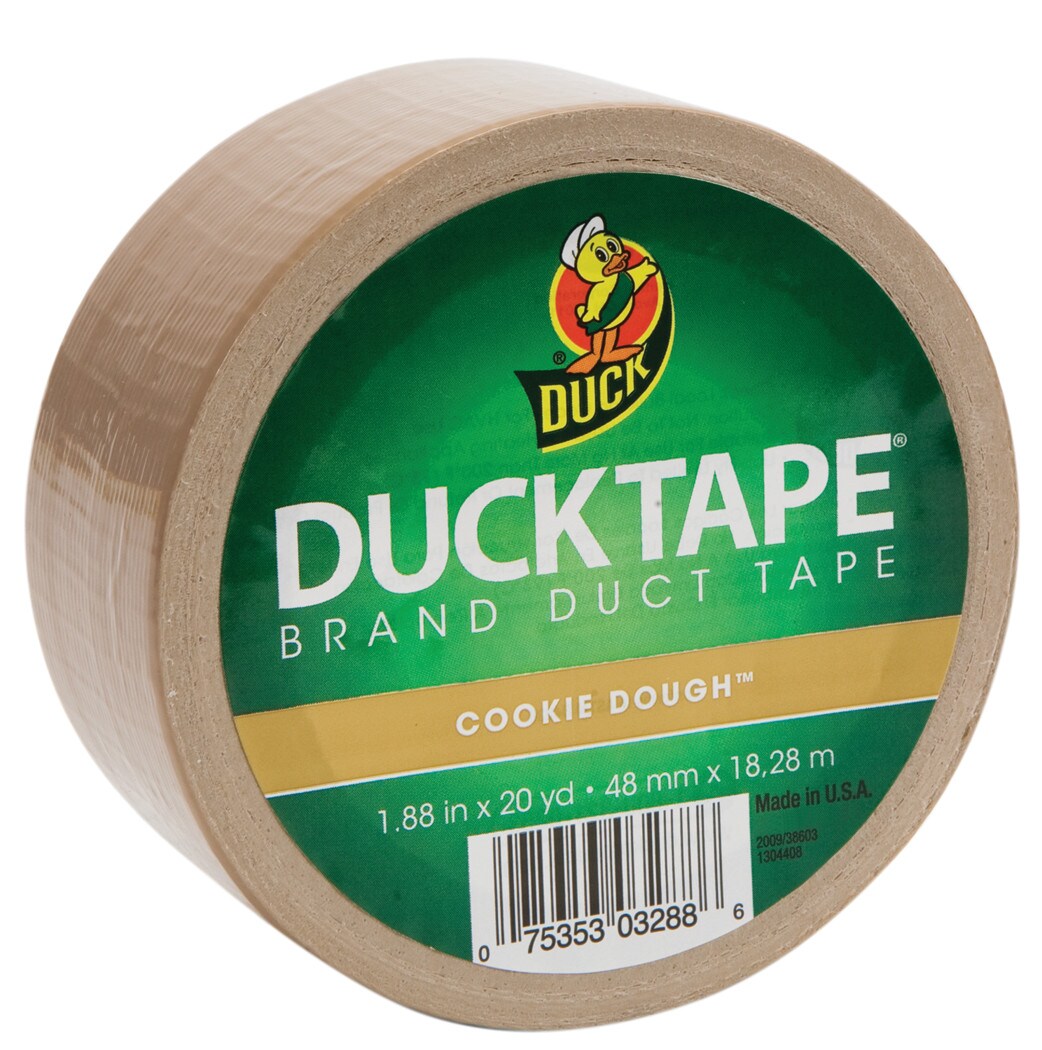 Duck Tape Solid Color Duck Tape, 1.88&#x22; x 20 yds., Cookie Dough