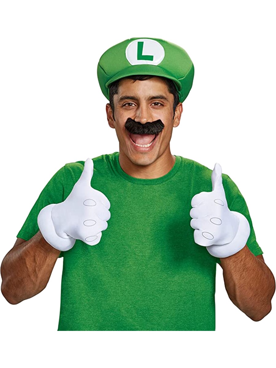 Adult's Super Mario Brothers Luigi Costume Accessory Kit