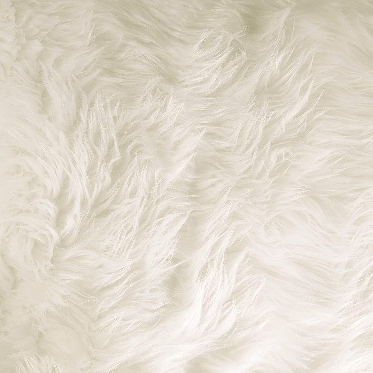 White Fur Fabric 