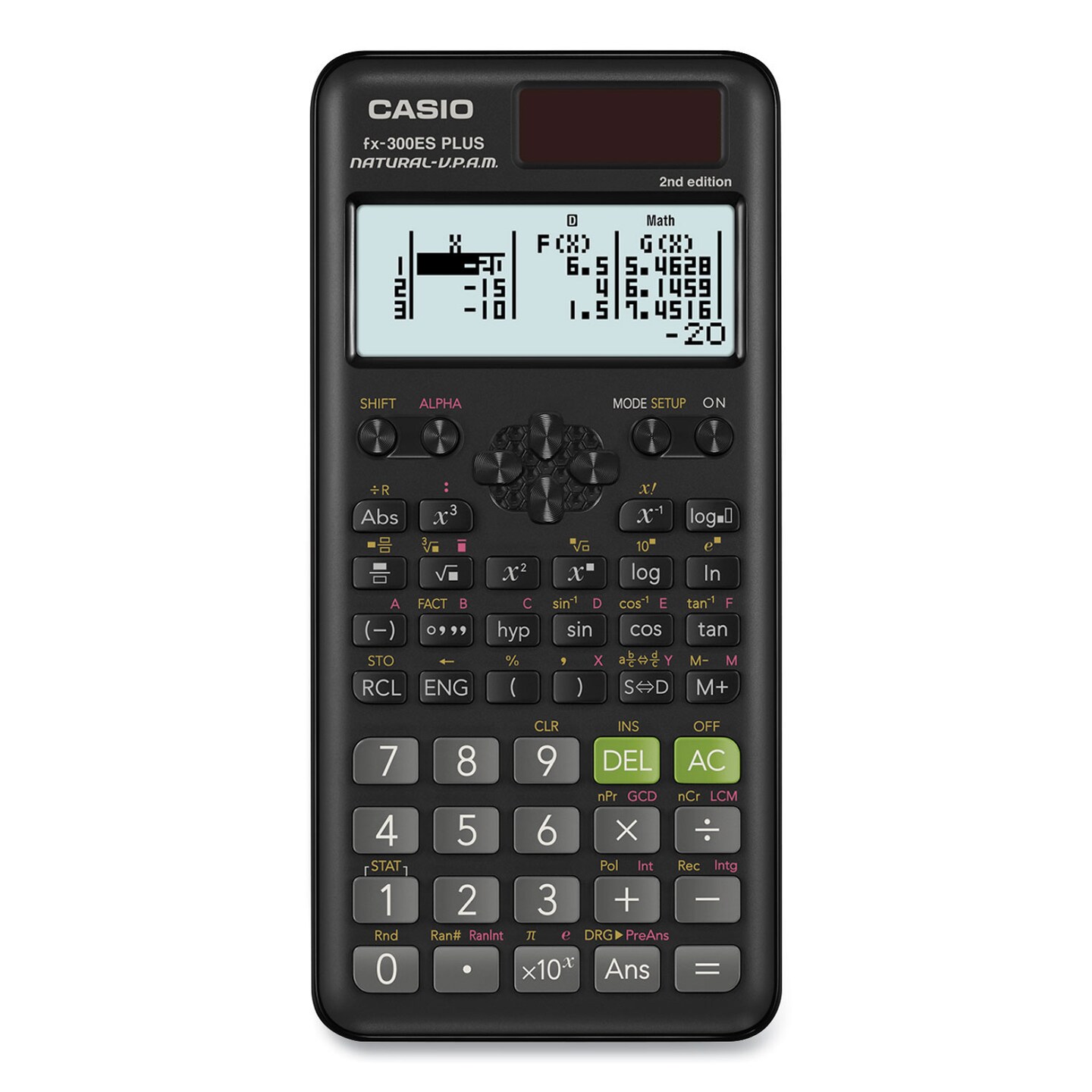 Casio FX-300ESPLS2-S 2nd Edition Scientific Calculator 12-Digit Natural Textbook Display