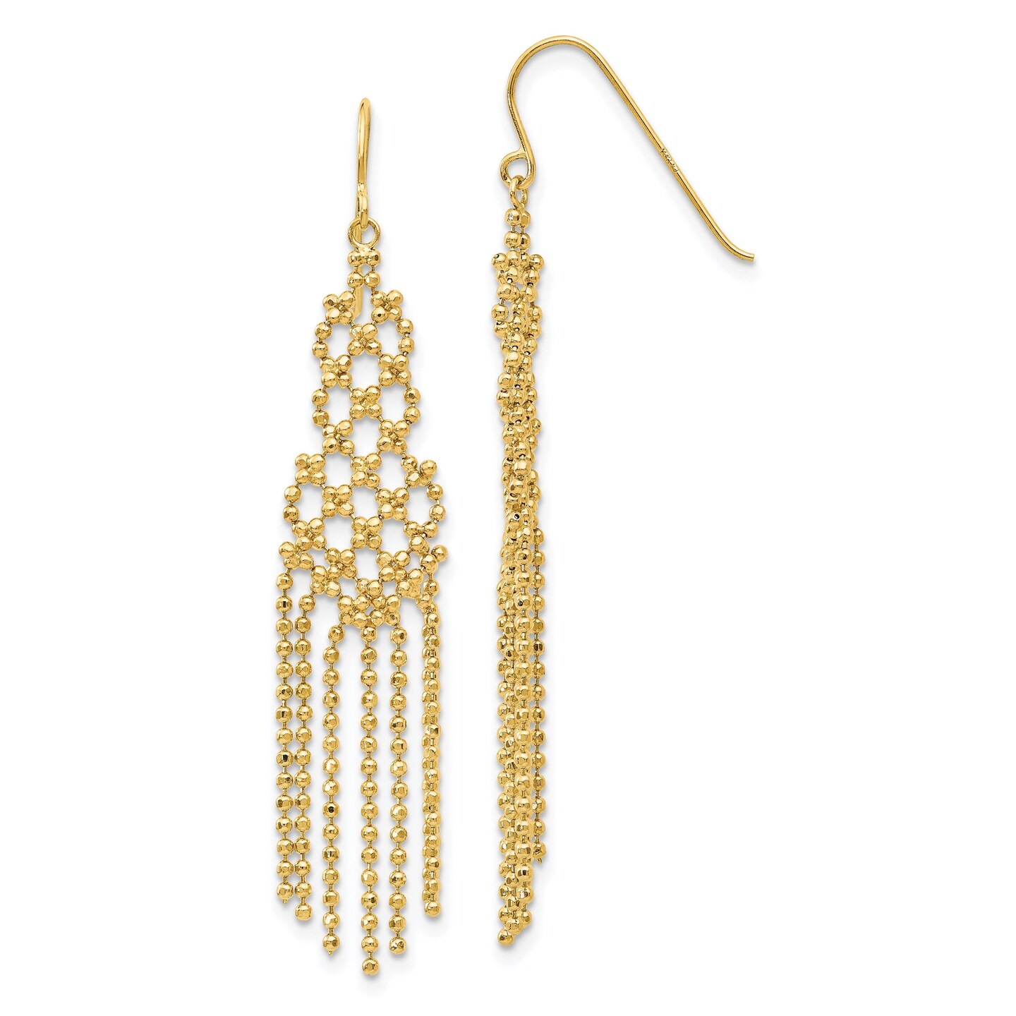 14K Gold Bead Earrings Jewerly | Michaels