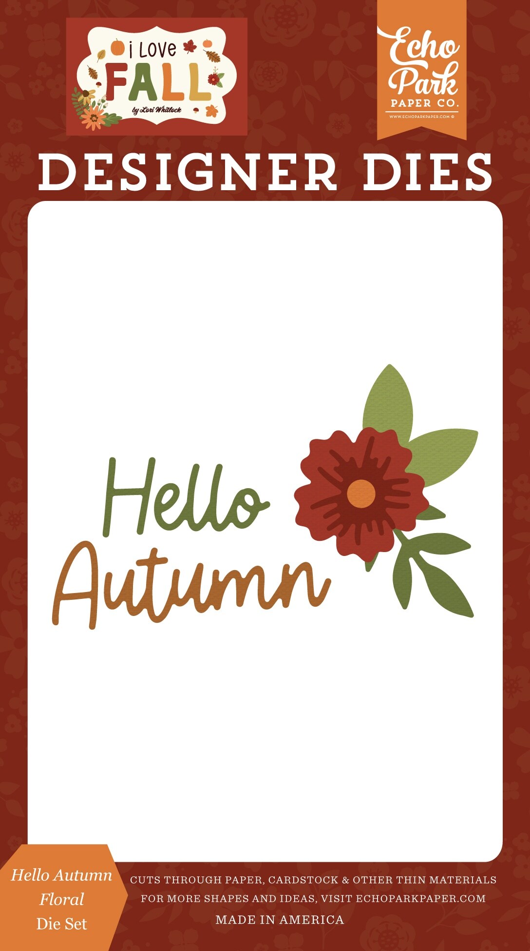 Echo Park Dies-Hello Autumn, I Love Fall
