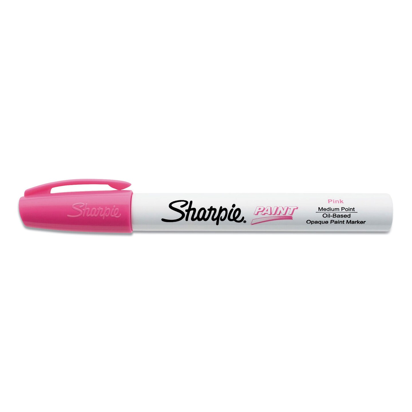 Sharpie Permanent Paint Marker Medium Bullet Tip Pink Dozen