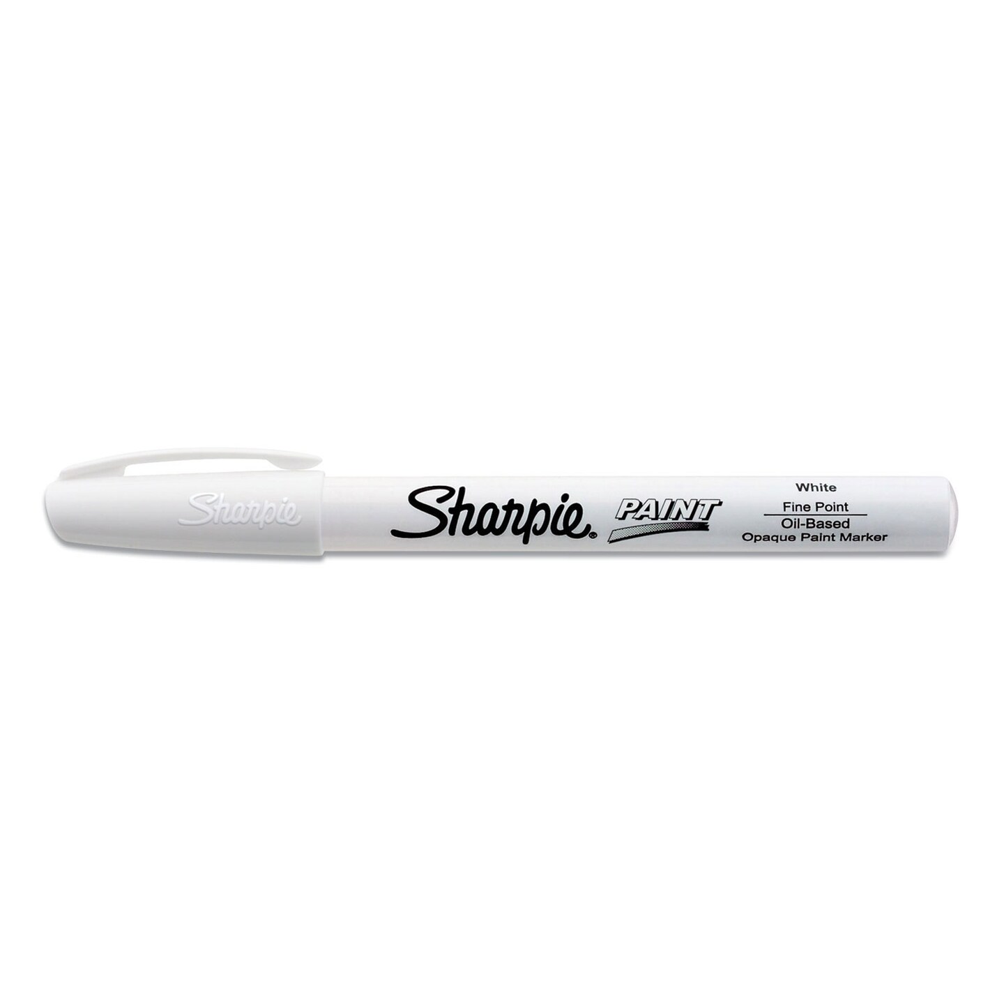 Sharpie Permanent Paint Marker Fine Bullet Tip White Dozen
