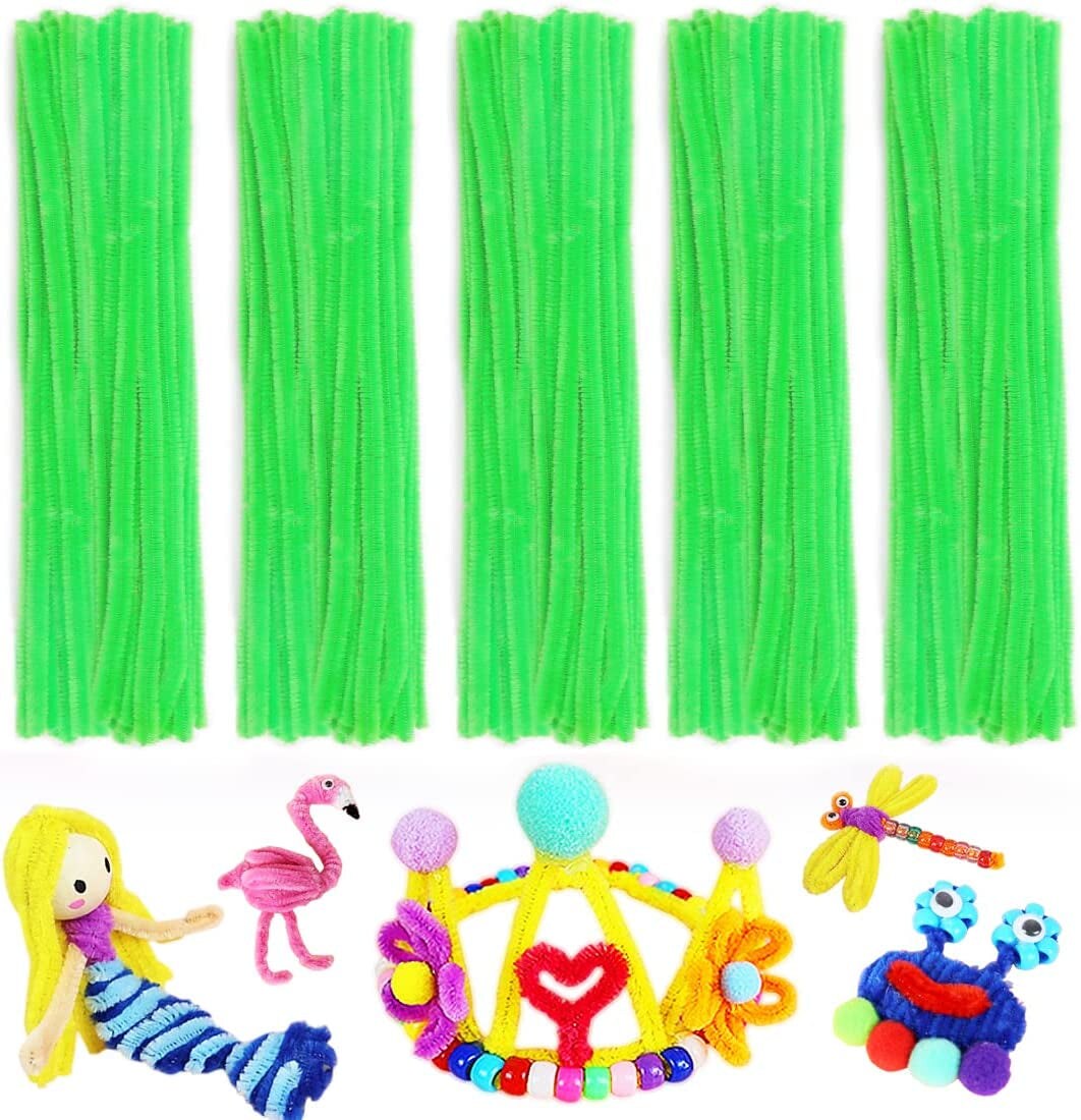 Pipe Cleaners, Pipe Cleaners Craft, Arts and Crafts, Crafts, Craft  Supplies, Art Supplies (200 Multi-Color Pipe Cleaners)