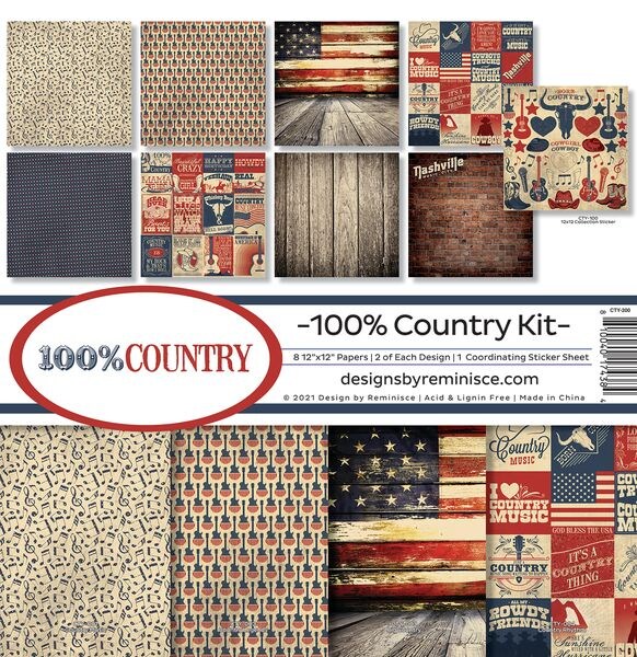 Reminisce 100% Country Collection Kit