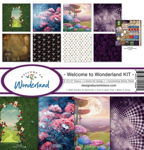 Reminisce Welcome to Wonderland Collection Kit