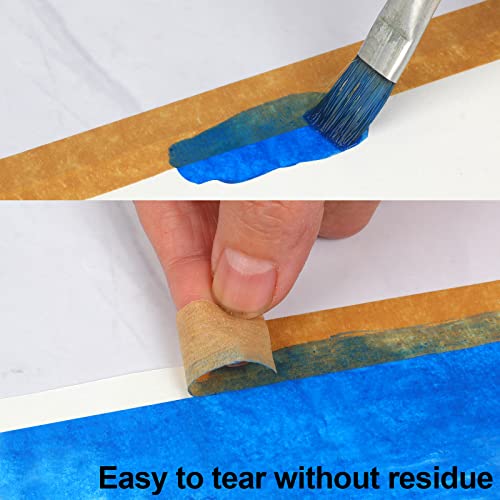 12PCS Colored Masking Tape Kids Art Supplies DIY Craft Tape Colored Tape Rolls 1.7cm x 12m (2/3 In x 13 Yards)