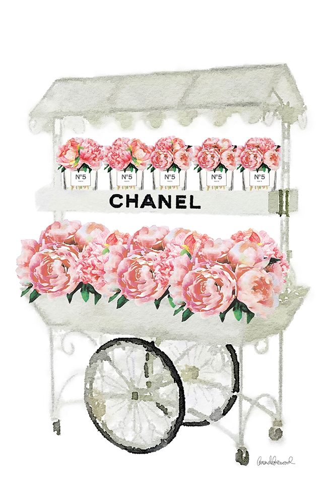 Flower Cart Poster Print by Amanda Greenwood # AGD116459