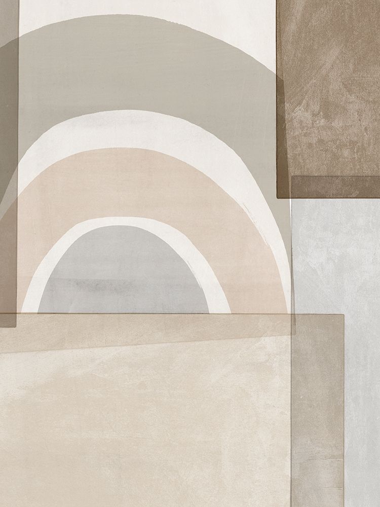 Beige Color Blocks Poster Print by Isabelle Z Isabelle Z # EZ638A ...