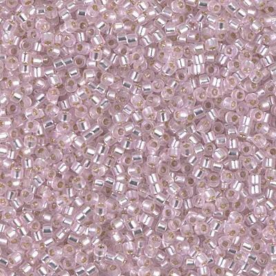 Miyuki Delica Bead 11/0 - DB1335 - Dyed Silver Lined Pink