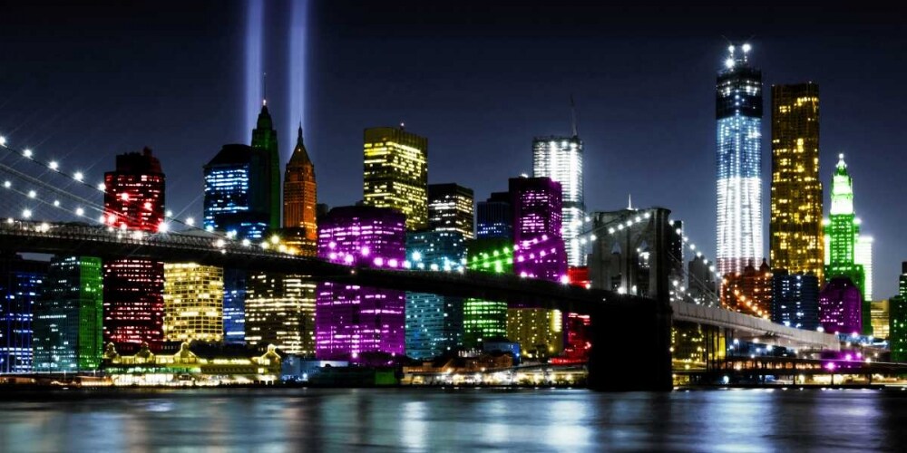 NYC In Living Color II Poster Print by Carly Ames # CAR112376DG