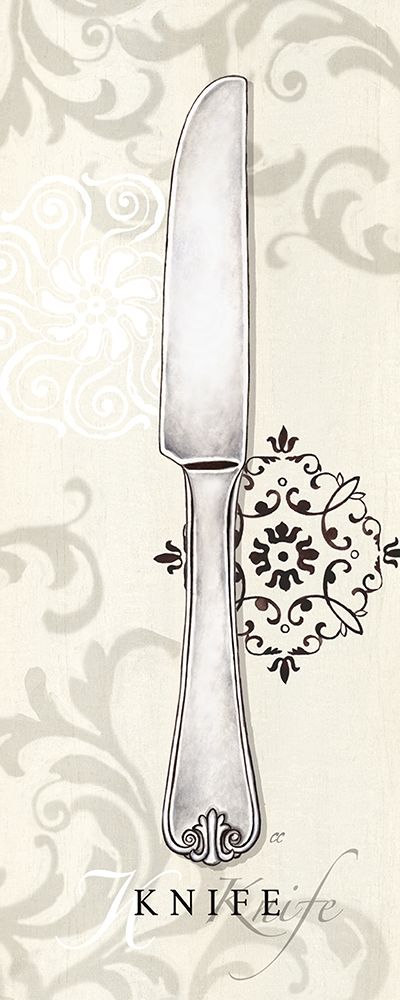 Knife Poster Print by Cynthia Coulter # RB1663CC