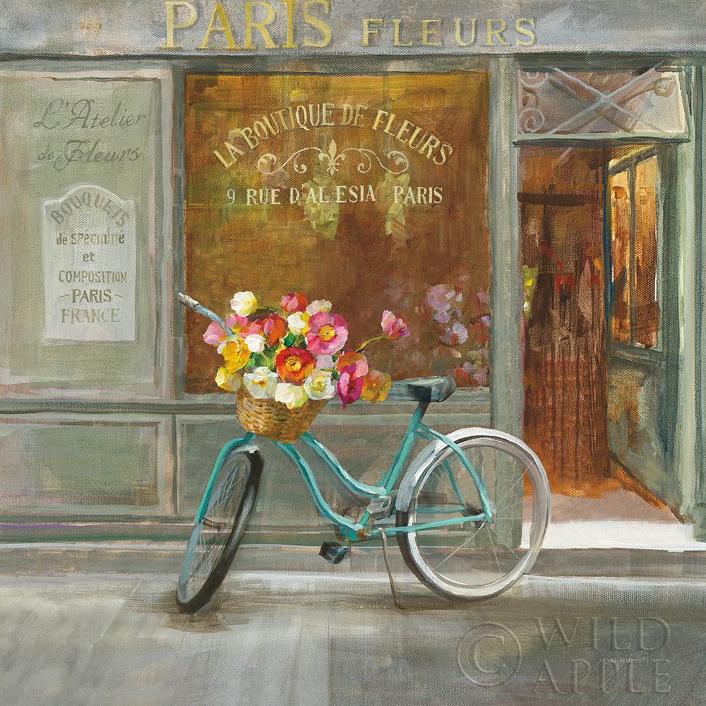 French Flowershop v2 Poster Print by Danhui Nai # 26355