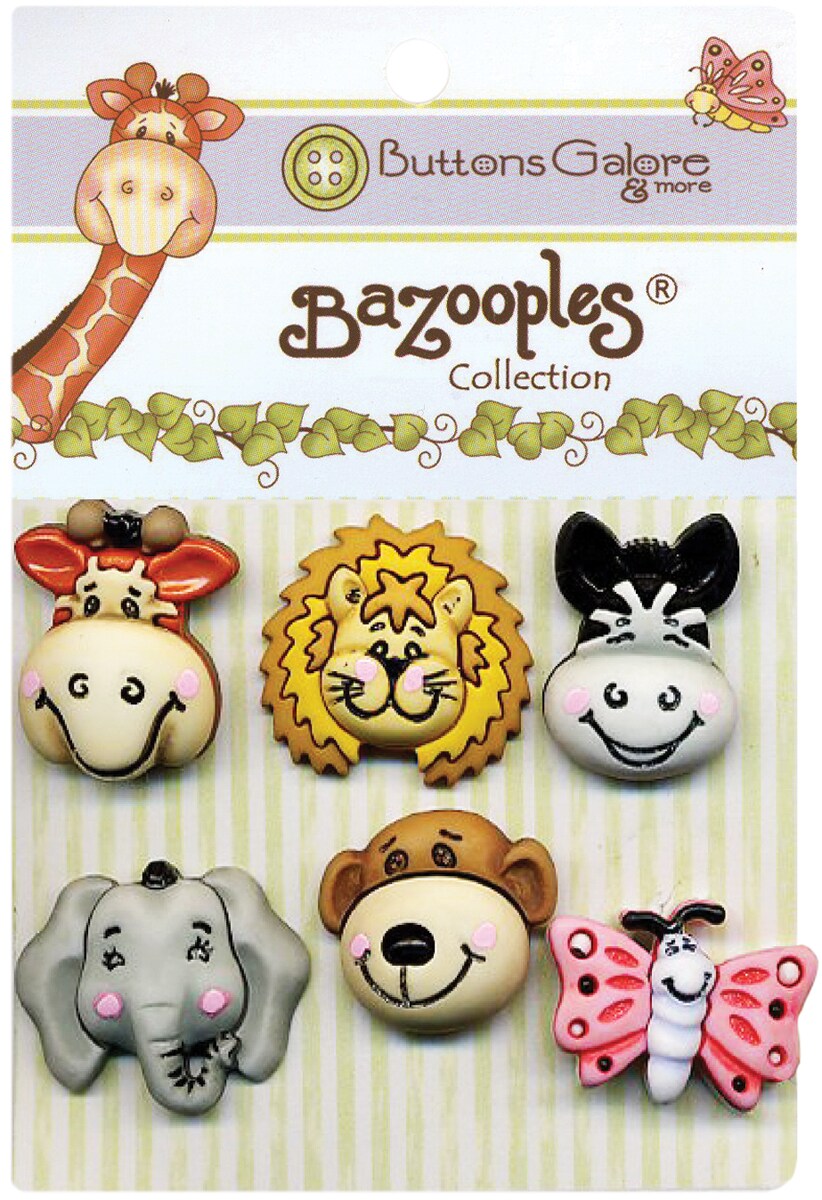 Buttons Galore BaZooples Buttons