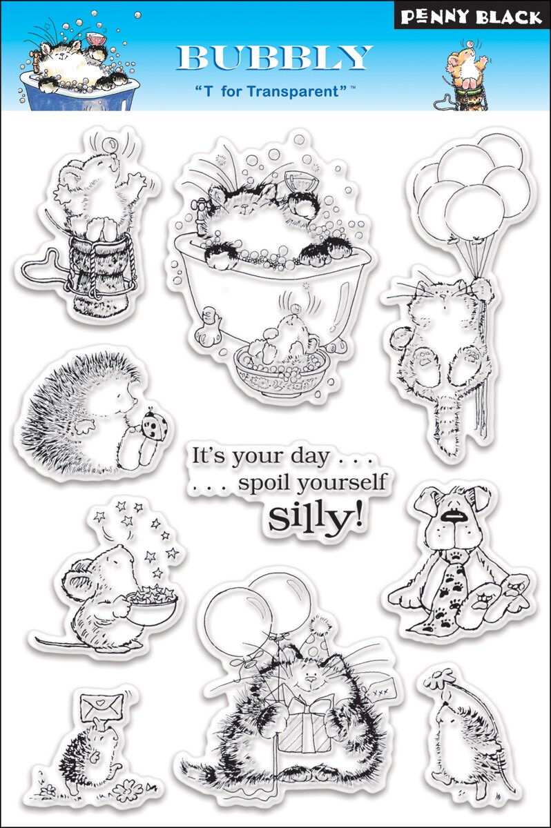 Penny Black Clear Stamps-Bubbly