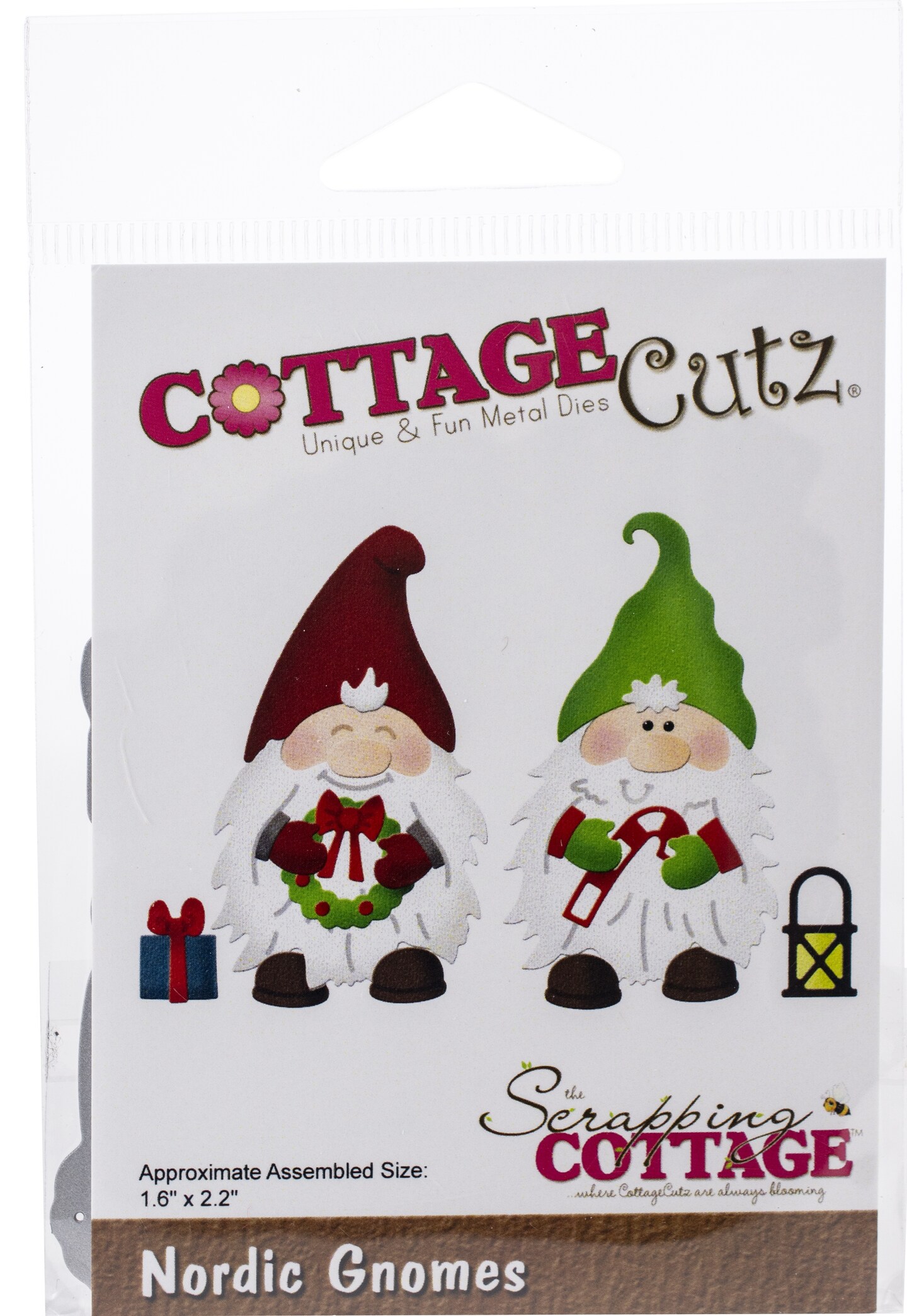 CottageCutz Dies-Nordic Gnomes 1.6&#x22;X2.2&#x22;