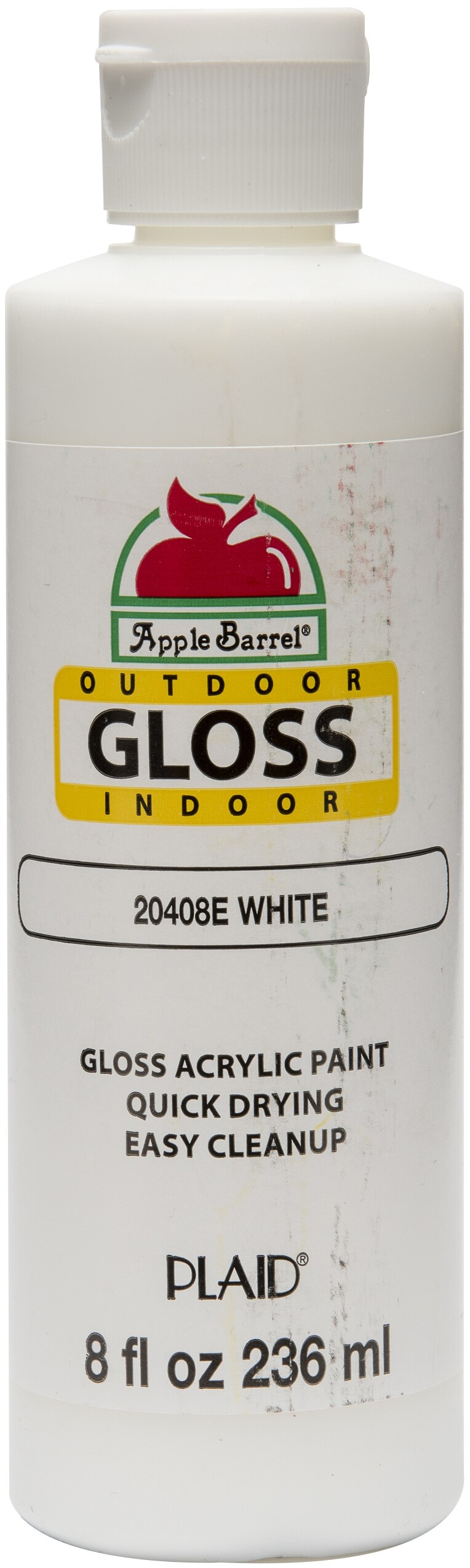 Apple Barrel Gloss Acrylic Paint 8Oz-White