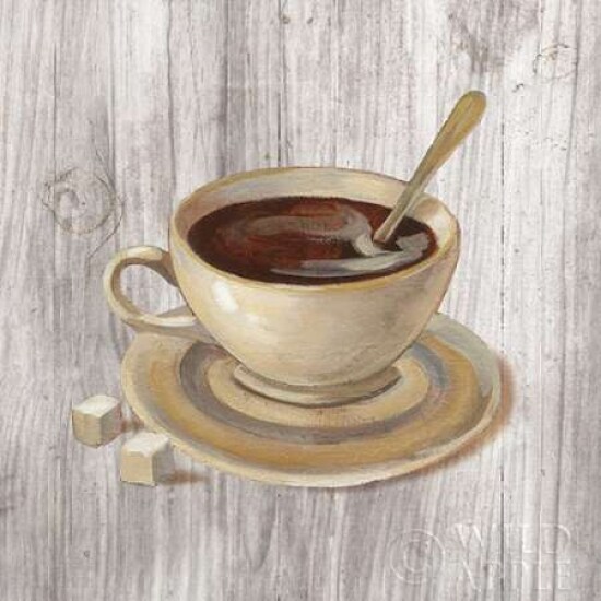 Coffee Time VI on Wood Poster Print by Silvia Vassileva - Item # VARPDX26513