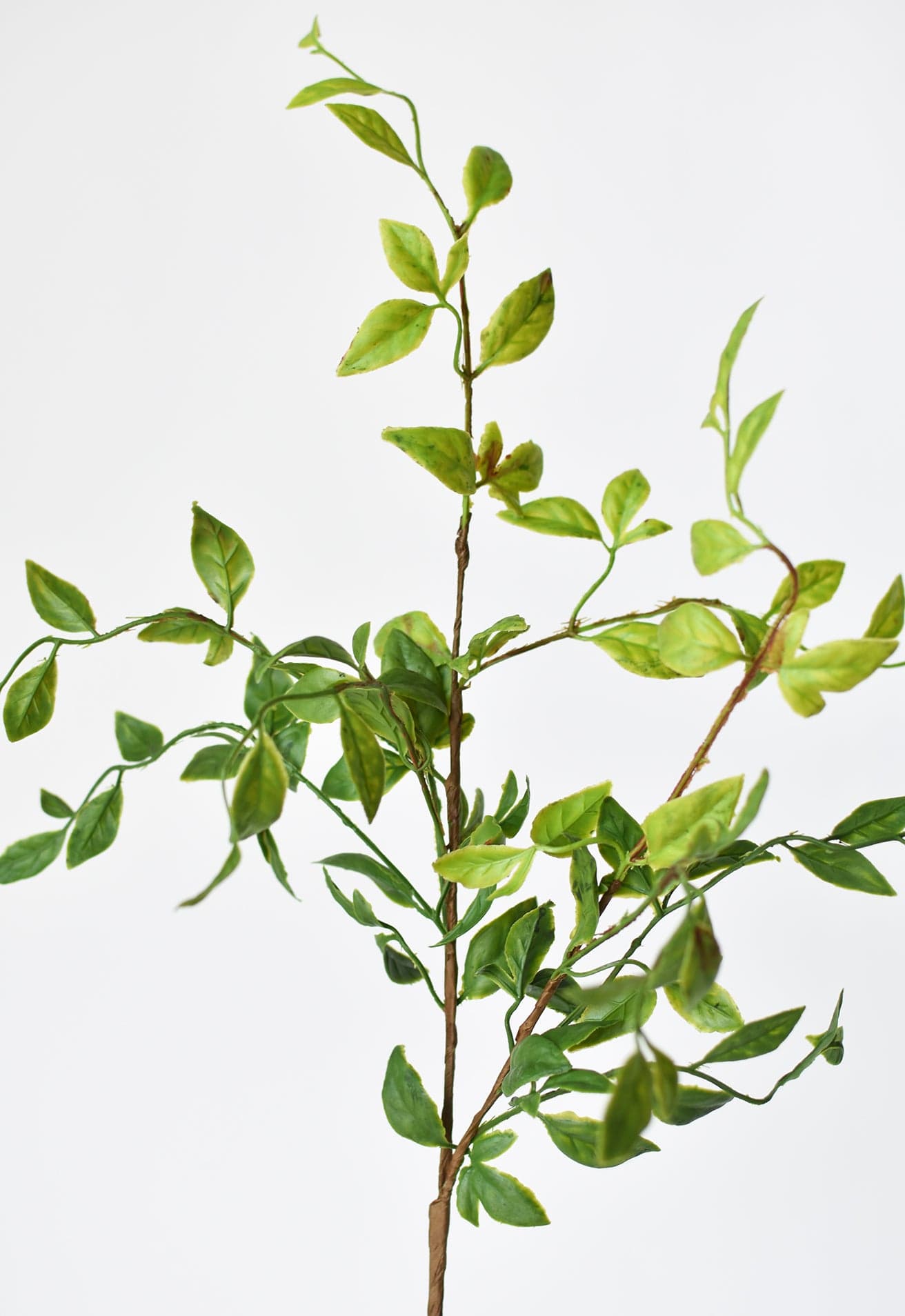 32&#x22; Faux Nandina Leaf Stem