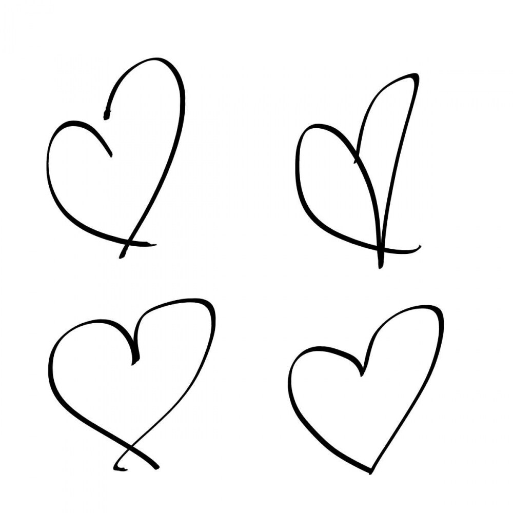 Handmade Hearts II Poster Print by SD Graphics Studio - Item # VARPDX11434