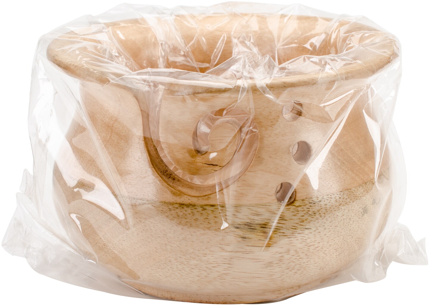 Susan Bates Wood Yarn Bowl-Wood Yarn Bowl