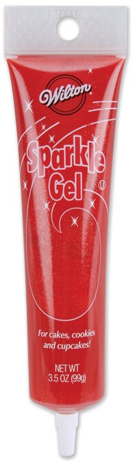 Wilton Sparkle Decorating Gel 3.5oz-Red
