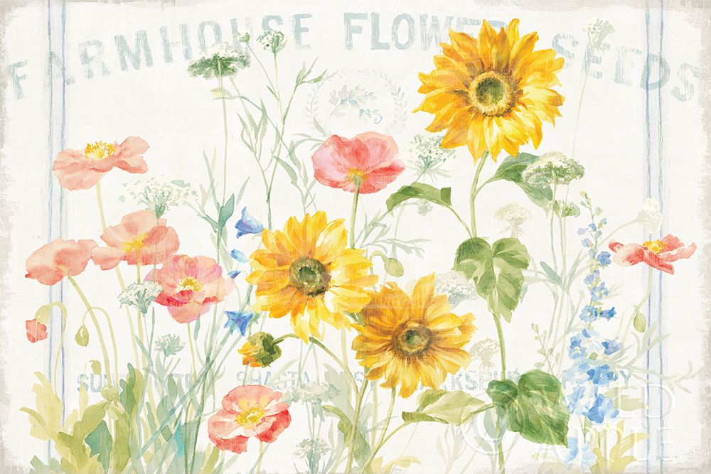 Floursack Florals I Poster Print by Danhui Nai - Item # VARPDX38753