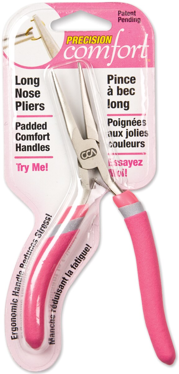 CousinDIY Precision Comfort Long Nose Pliers-6&#x22;