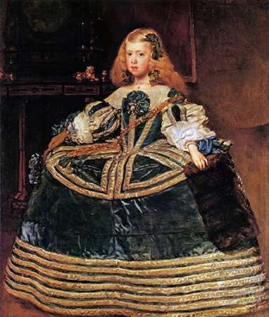 The Infanta Margarita In A Blue Dress Poster Print by Diego Velazquez - Item # VARPDX374690