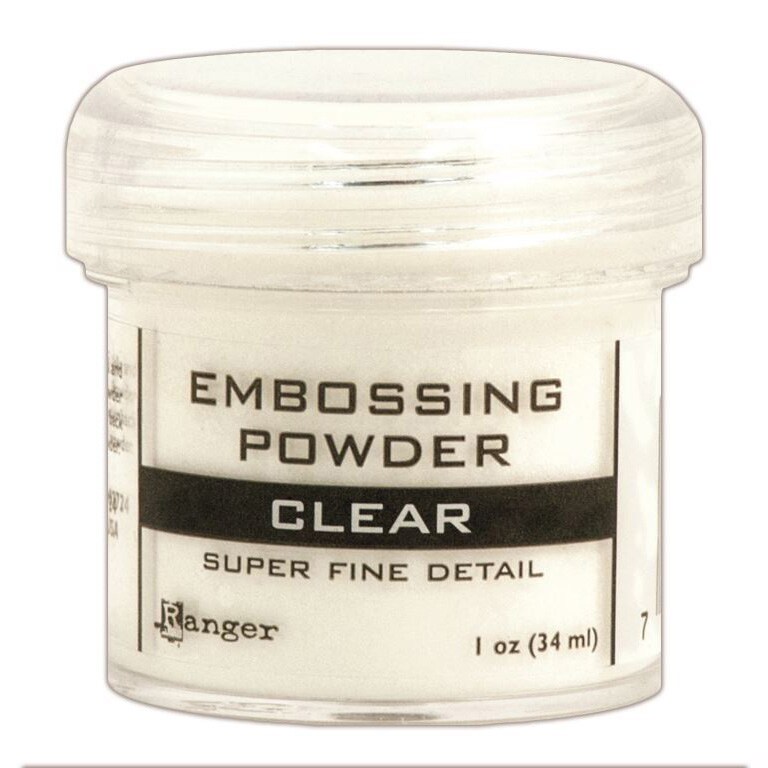 Ranger Embossing Powder-Super Fine Clear