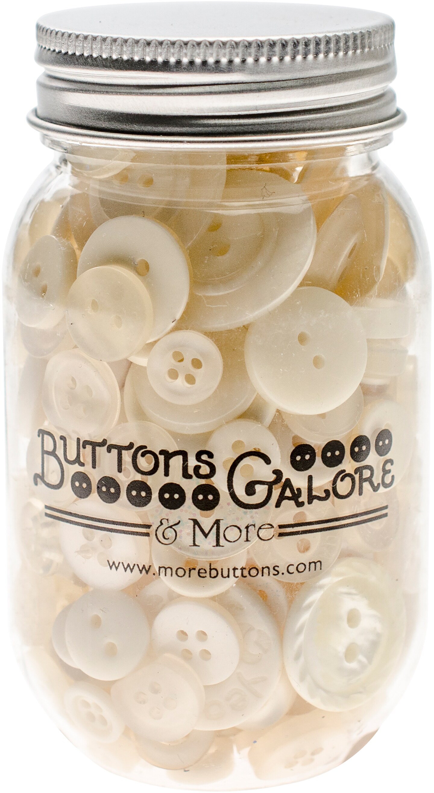 Buttons Galore Button Mason Jars