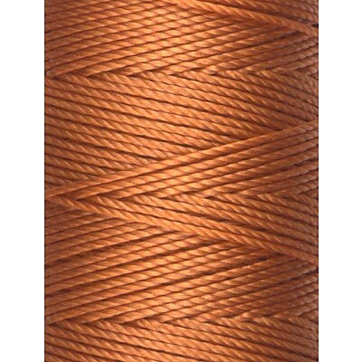 C-LON Bead Cord, Light Copper - 0.5mm, 92 Yard Spool